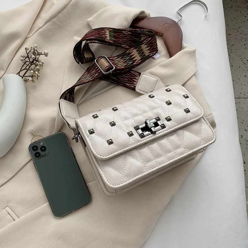 Женские сумки через плечо 2020 высококачественные мессенджеры с широким ремешком