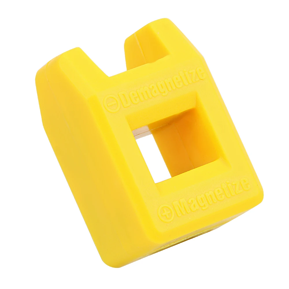 

Degausser Mini 2 in 1 Powerful Screwdriver Tool Porcelain Demagnetizer Magnetizer Quickly Porcelain Demagnetization Filling