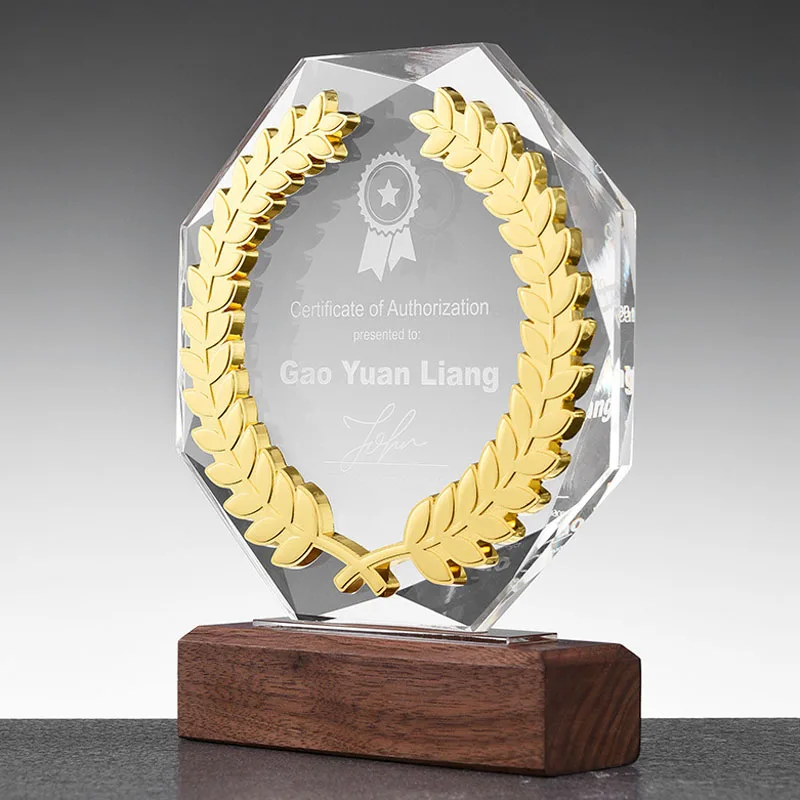 Новый трофей сделай сам из Букового дерева и хрусталя | Дом сад