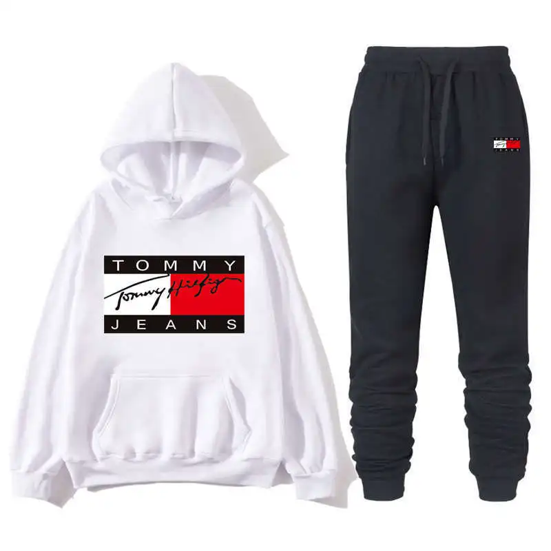 

Весна-Осень 2021, забавные мужские и женские топы с принтом из чистого хлопка + брюки, Повседневная Толстовка, спортивные брюки, однотонная тол...