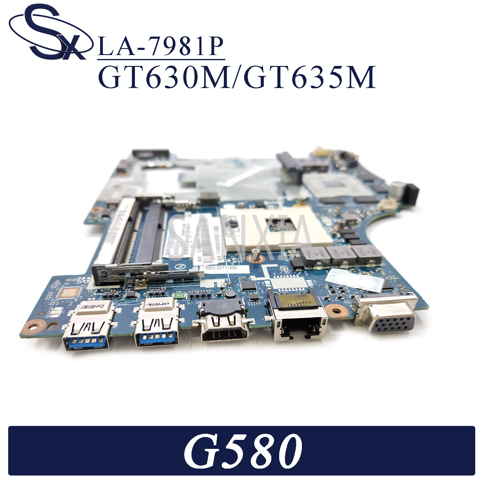 KEFU LA-7981P     Lenovo G580    GT630M/GT635M