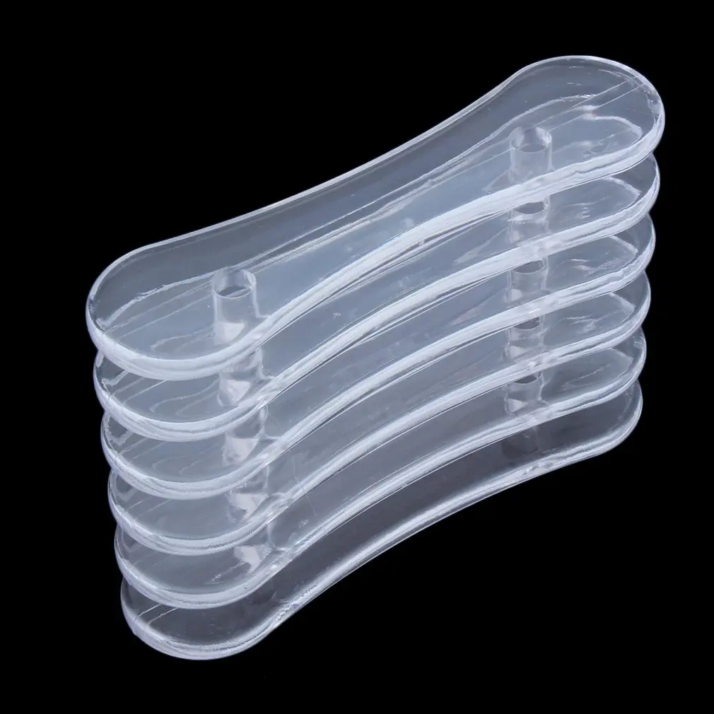 Пластик нейл арта щетки держатель прозрачный акриловый лак для ногтей Гель