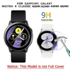 5 шт. не полная защита экрана смарт-часов для Samsung Galaxy Watch 4 40 мм44 ммКлассическая 42 мм46 мм защитная пленка закаленное стекло