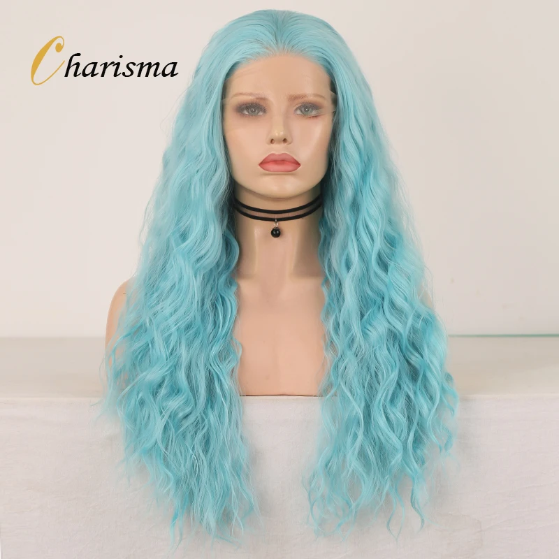 Парик Харизма из синтетического кружева спереди длинные волнистые парики для