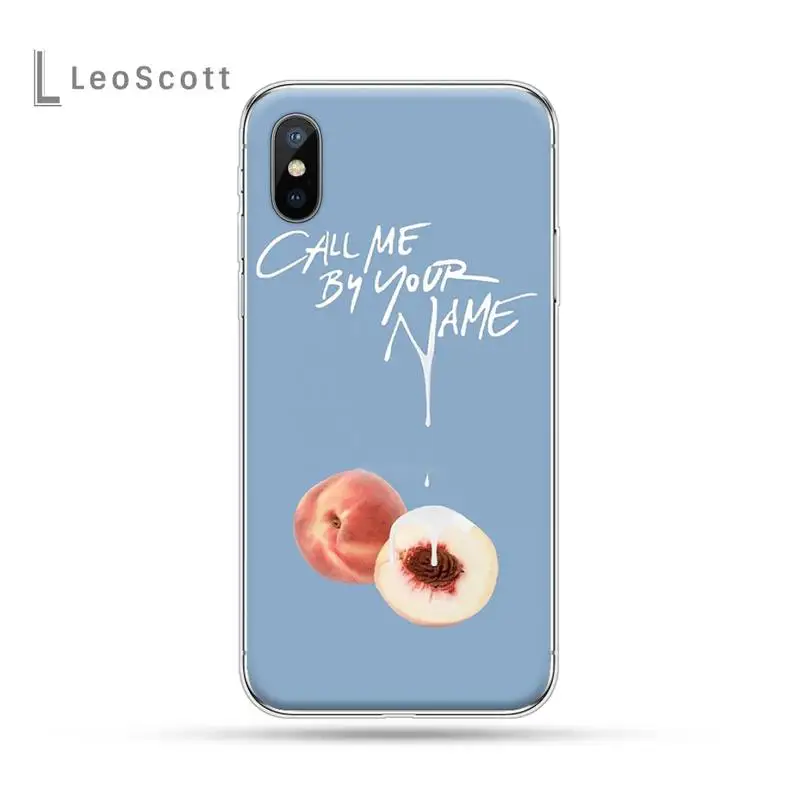 Чехол для телефона с надписью call me by your name черный мягкий чехол из ТПУ iphone 4 4s 5 5c se 6 6s