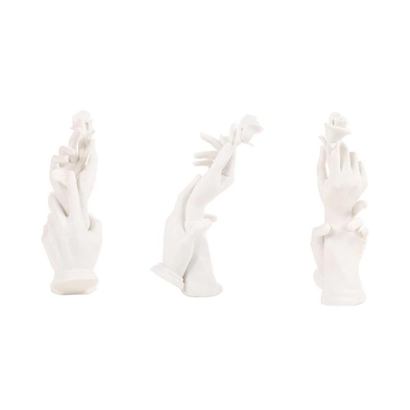 

Fashion Resin Ring Hand Mold Jewelry Display Manequin Ring Holder Jewelry Rack