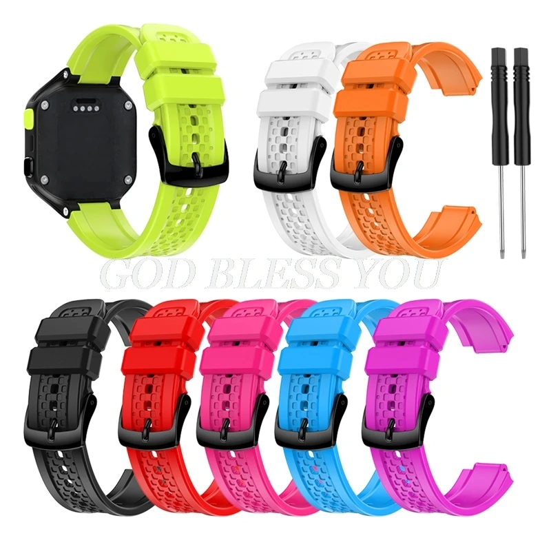 Новинка 2021 сменный силиконовый ремешок для наручных часов Garmin Forerunner 25 женские