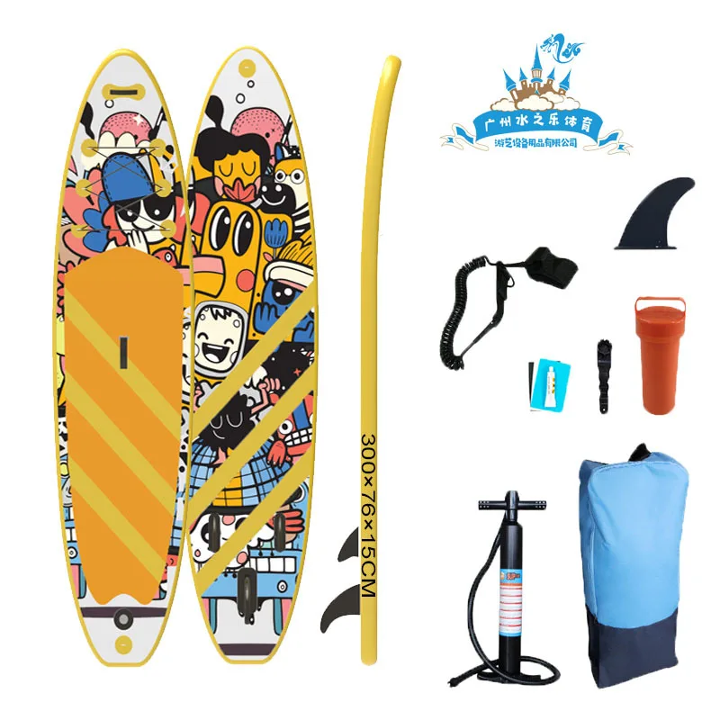

Sup paddle board new products in 2021 Water sports paddling surfing Yoga board Inflatable surfboard