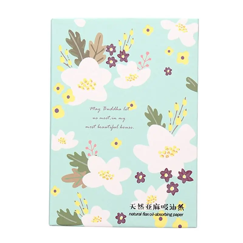 

Tissue Makeup Cleansing Oil Absorbing Papers Cute Cartoon Blotting Facial Beauty