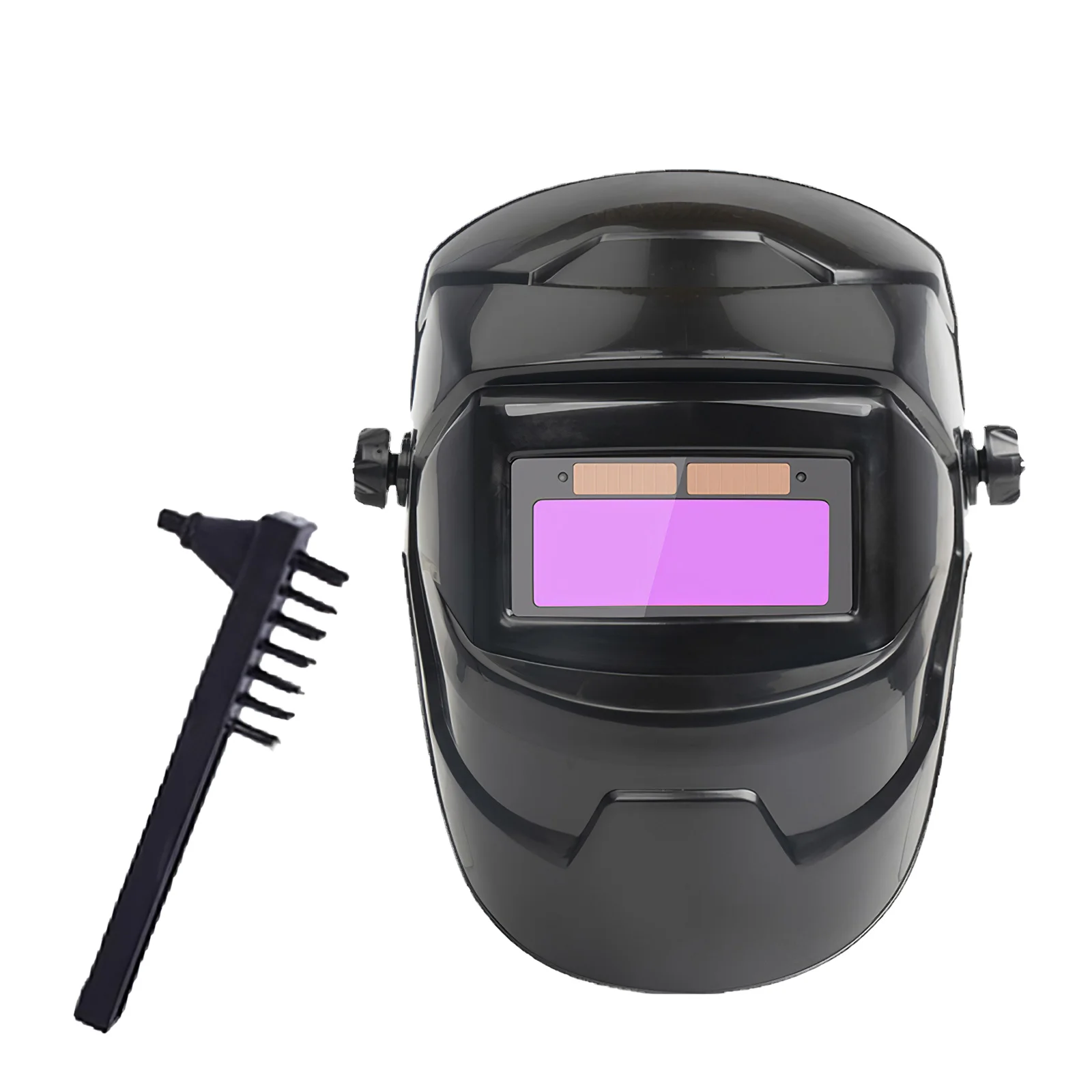 

Шлем для сварки шлаковый молоток большой вид реальный цвет на солнечной энергии автоматически затемняющаяся сварочная маска для дуговой с...