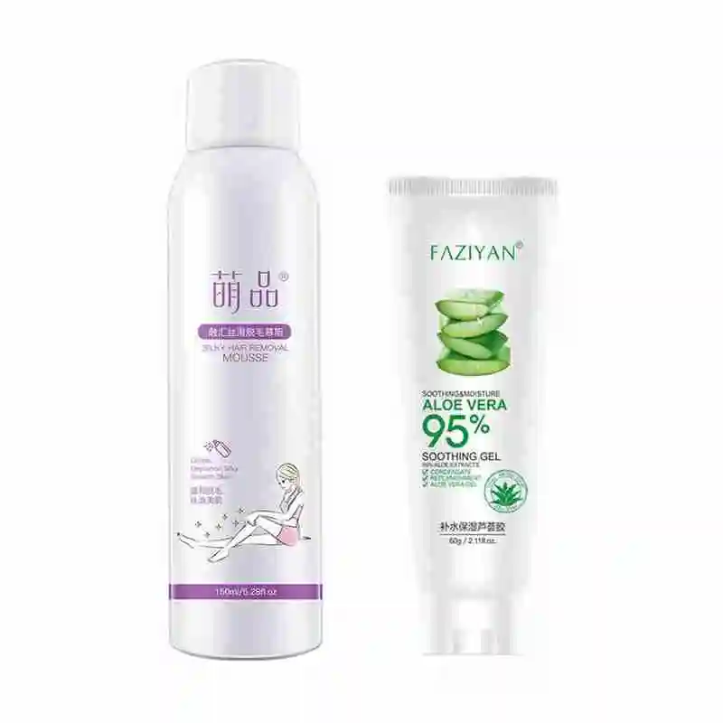 

150ml Permanent Powerful Hair Shaving Removal Spray Leg Hair Depilation Growth Silky Care Body Inhibit Pores Beauty Shrink Q1G0