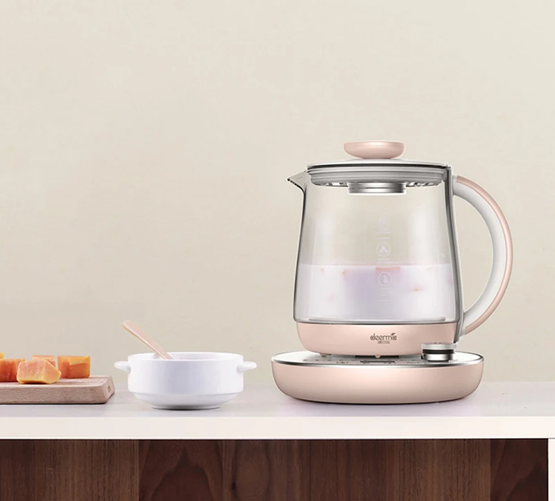 Xiaomi 1.5L сохранение здоровья горшок многофункциональный электрический чайник для приготовления чая назначение синхронизации изоляции каша с ситечком