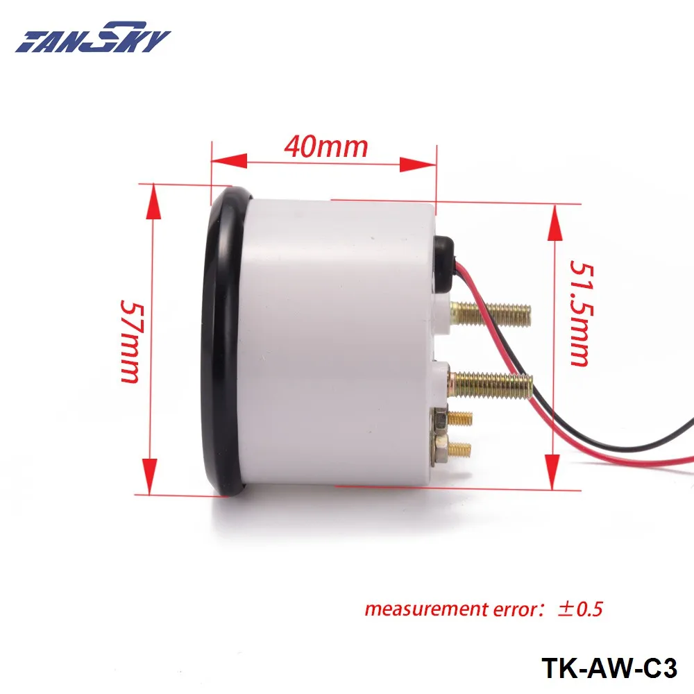 Автомобильный манометр 3 в 1 измеритель температуры воды и масла 52 мм|temp gauge|temp