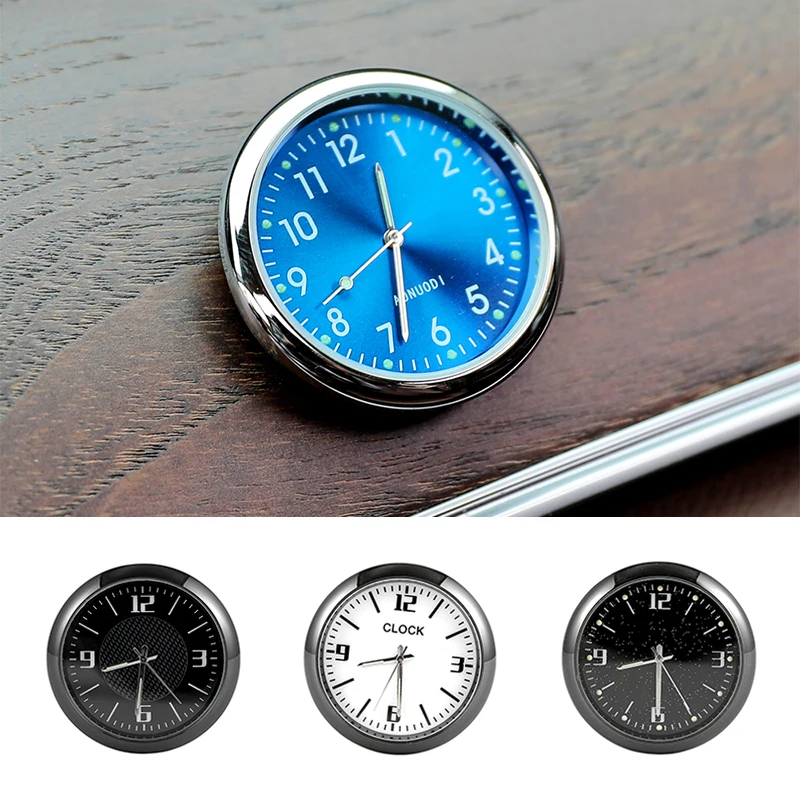 Car clock Watch Indoor Automobiles Stick-In Digital Watch decoration Accessories For BMW Ford VW Audi Opel Toyota Renault Honda
