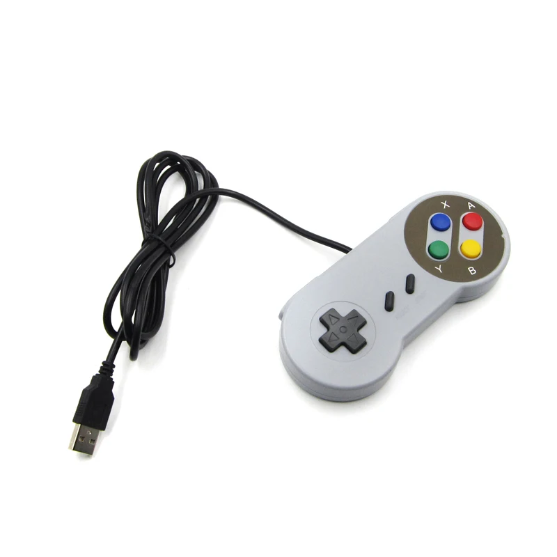 Супер SNES джойстики usb Классический Famicom контроллер для ПК MAC Qperating системы