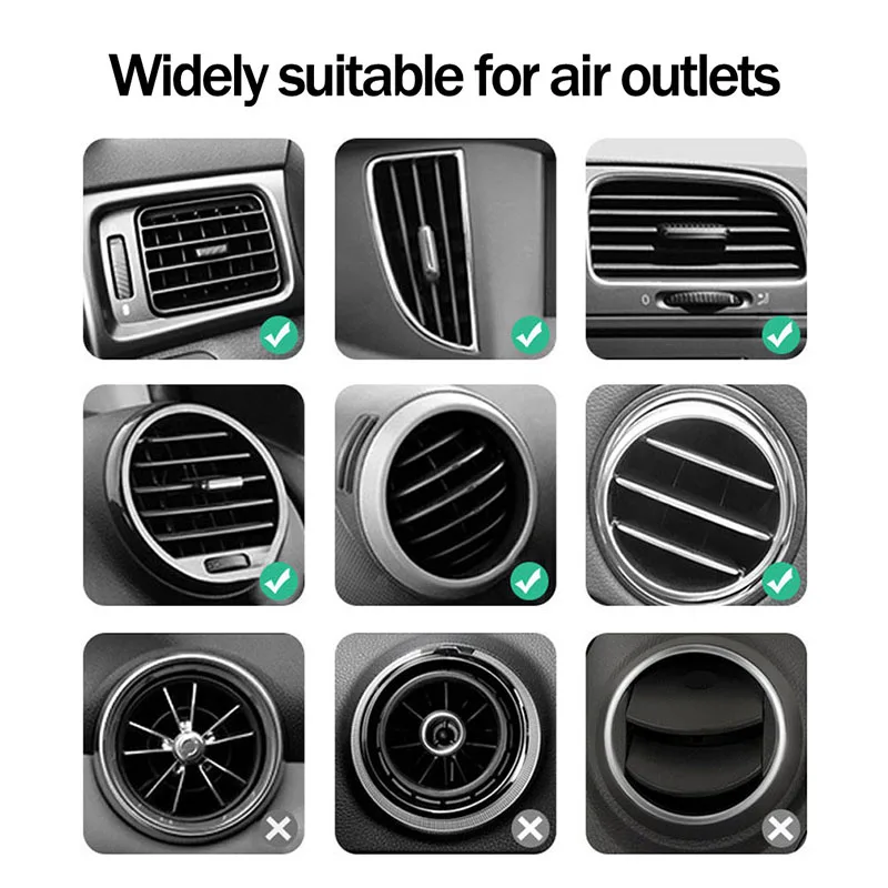 

Hemu Wireless Fast Car Charger Air Vent Mount Phone Holder Telephone clip For iPhone XS Max Samsung S9 Xiaomi MIX 2S Huawei Mate