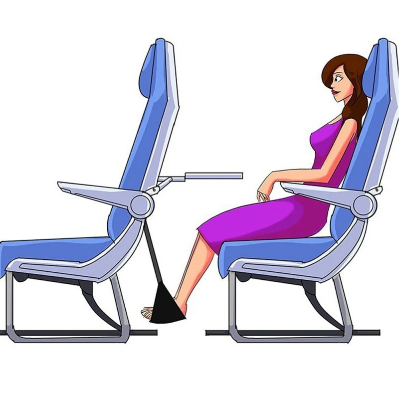 2019 регулируемые ножки гамак дорожная подставка для ног переноски полета