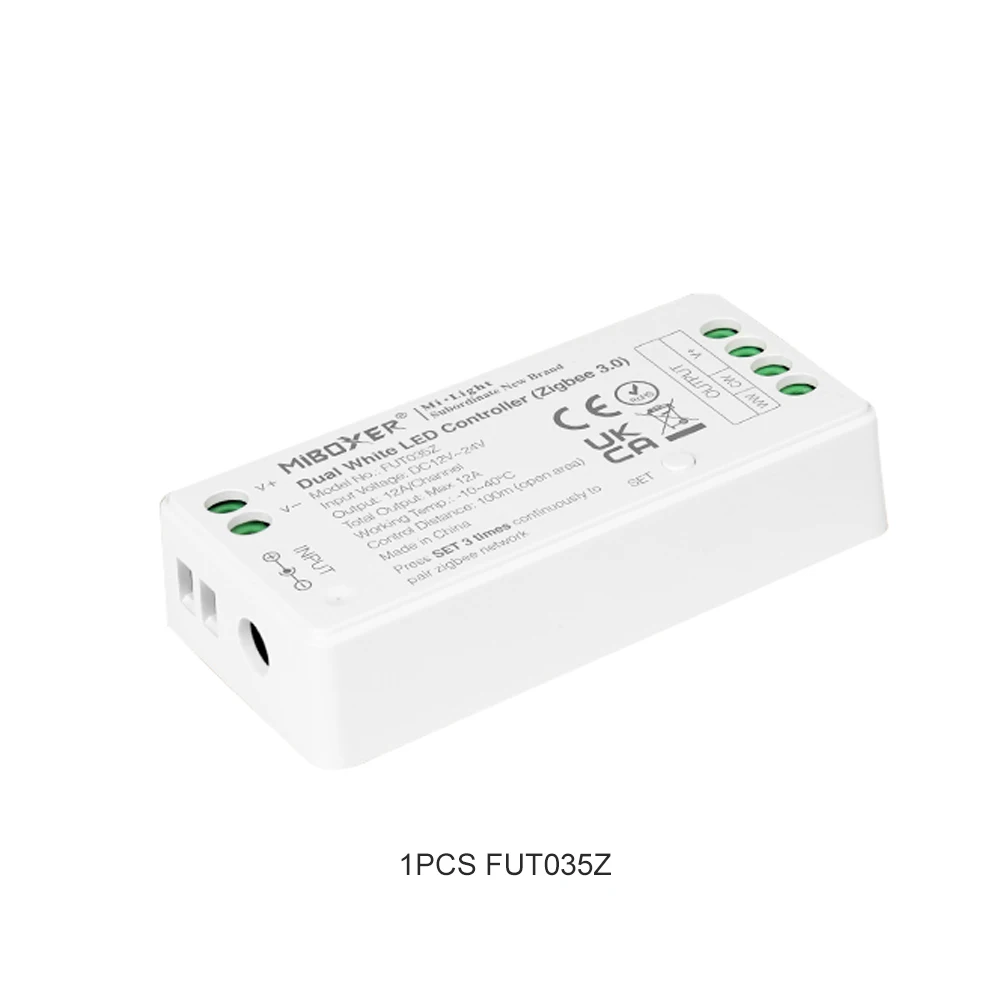 Miboxer Milight Zigbee диммер Одноцветный двойной белый RGB RGBW светодиодный контроллер FUT035Z