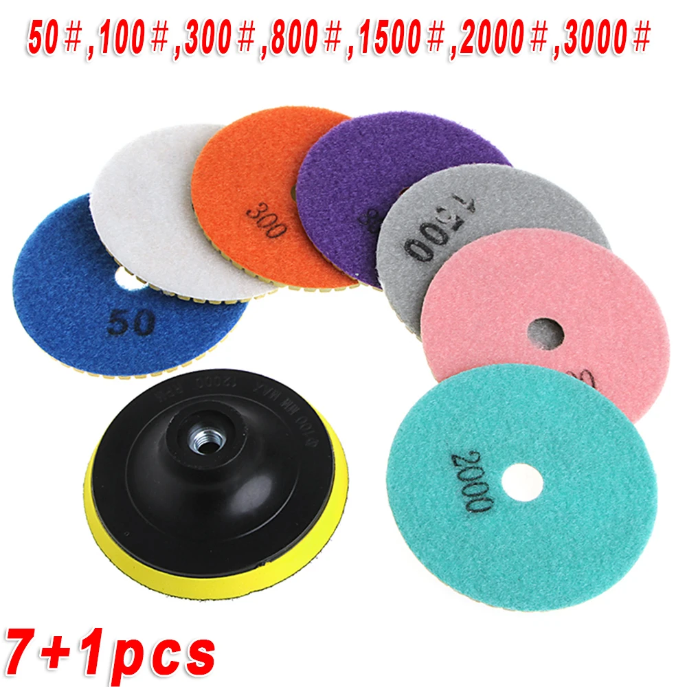 

Handheld Diamond Polishing Grinding Discs Pads For Marble Stone Granite Slate