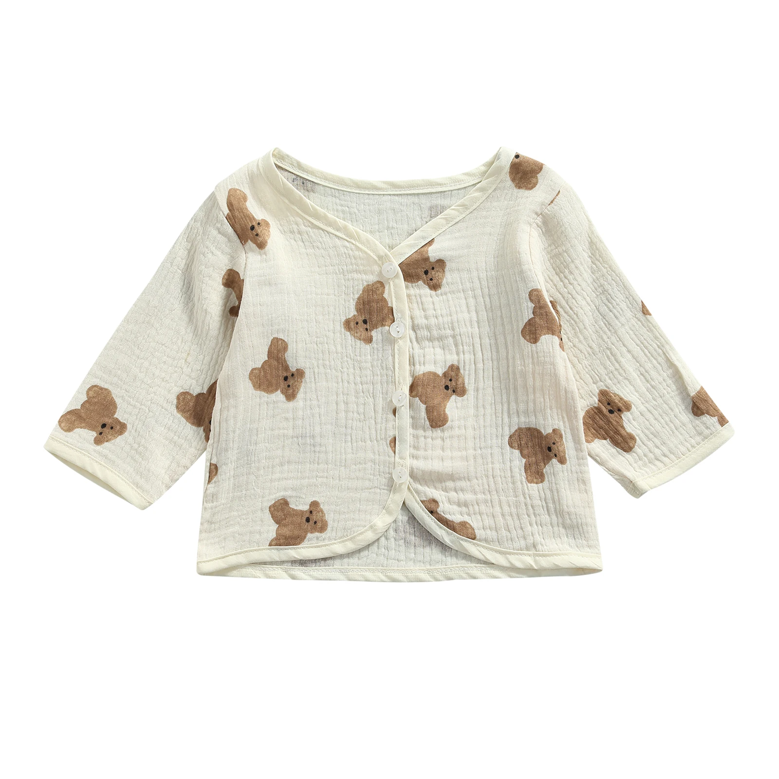 

Осенняя куртка с V-образным вырезом и длинным рукавом, на пуговицах