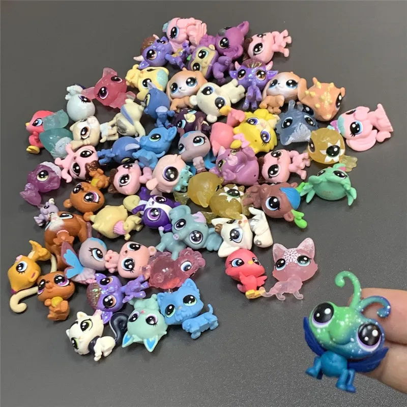 Игрушка Lps с короткой шерстью случайный выбор из 7 предметов кошка котенок собака