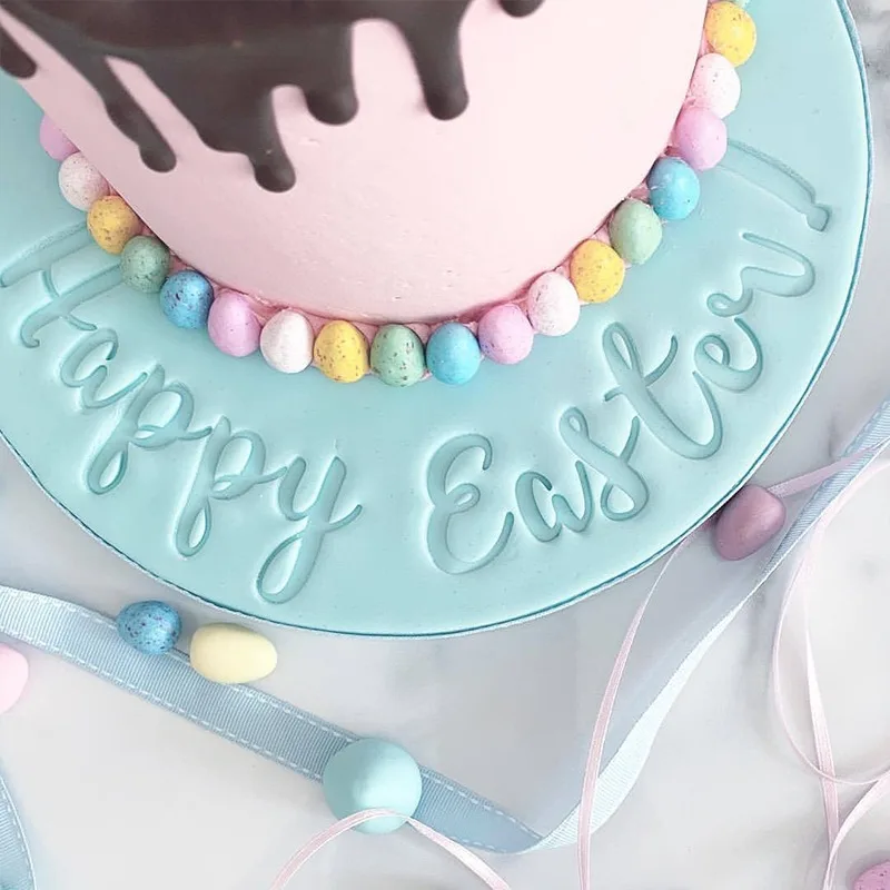 Новый торт инструмент арабский капитал/алфавитном порядке тисненый номер резная