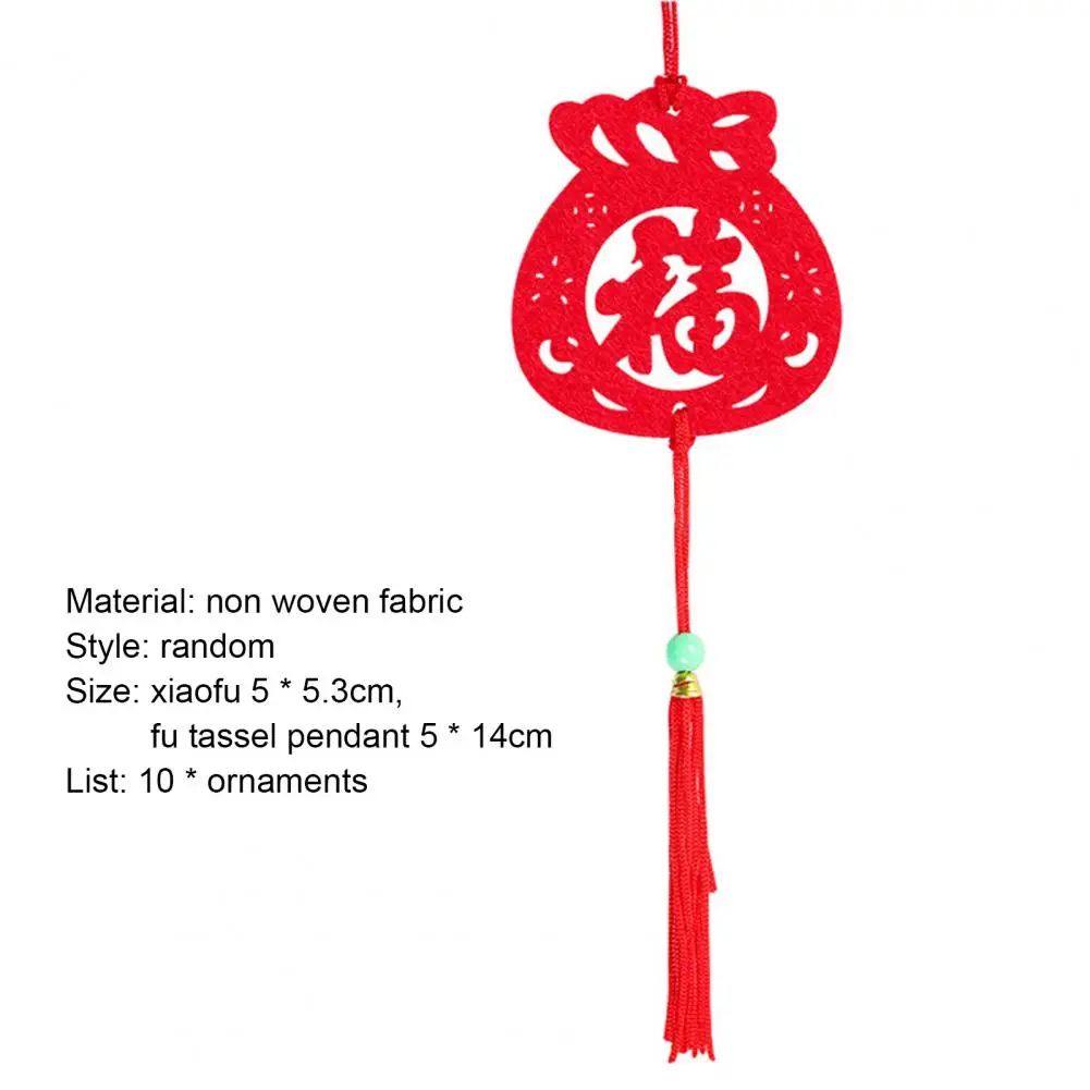 10 шт. китайское украшение портативная мини-подвеска с мягкой ручкой подвеска