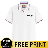 cust summer mens and womens polo shirts custom printingembroidery design pictures text corporate team uniform logo tops