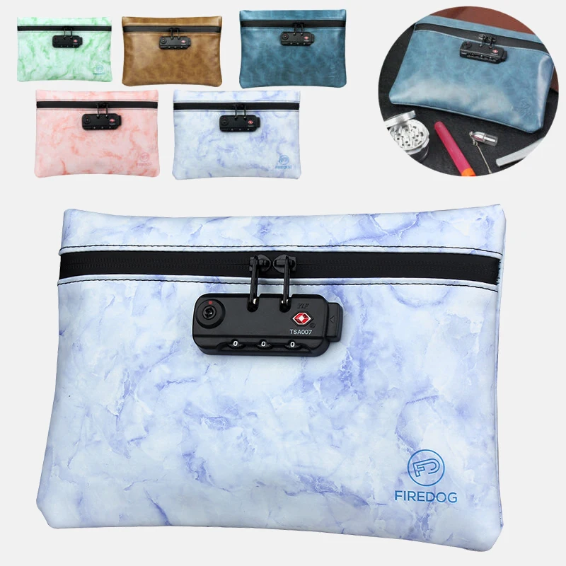 1 шт. контейнер для хранения с защитой от запаха трав чехол табака курения кожаный