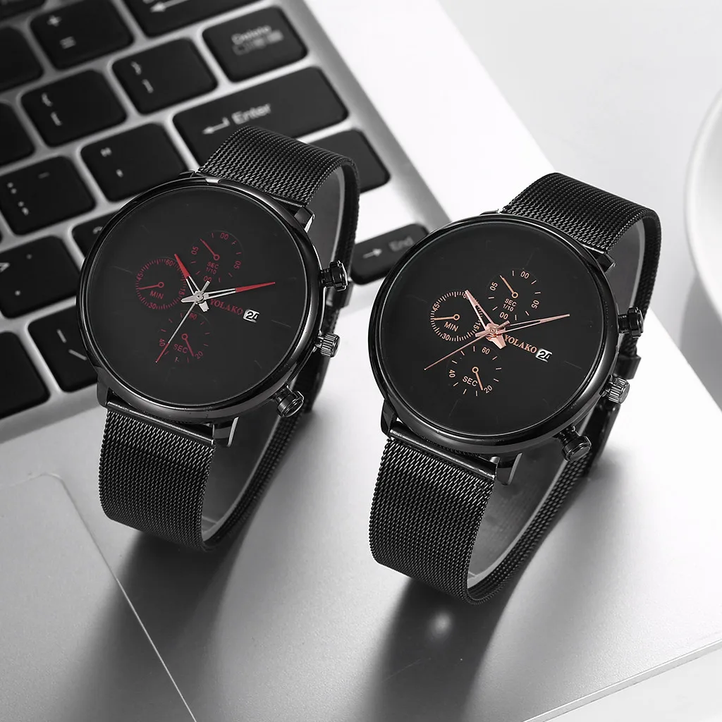 GEMIXI 2019 новый модный дизайн и мужской кварцевый браслет из нержавеющей стали