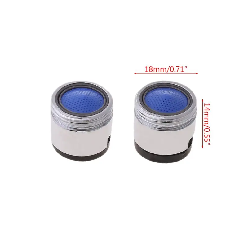 

18x14mm Basin Faucet Aerator Stainless Steel Water Saving Purifier Tap Filter DropShipping