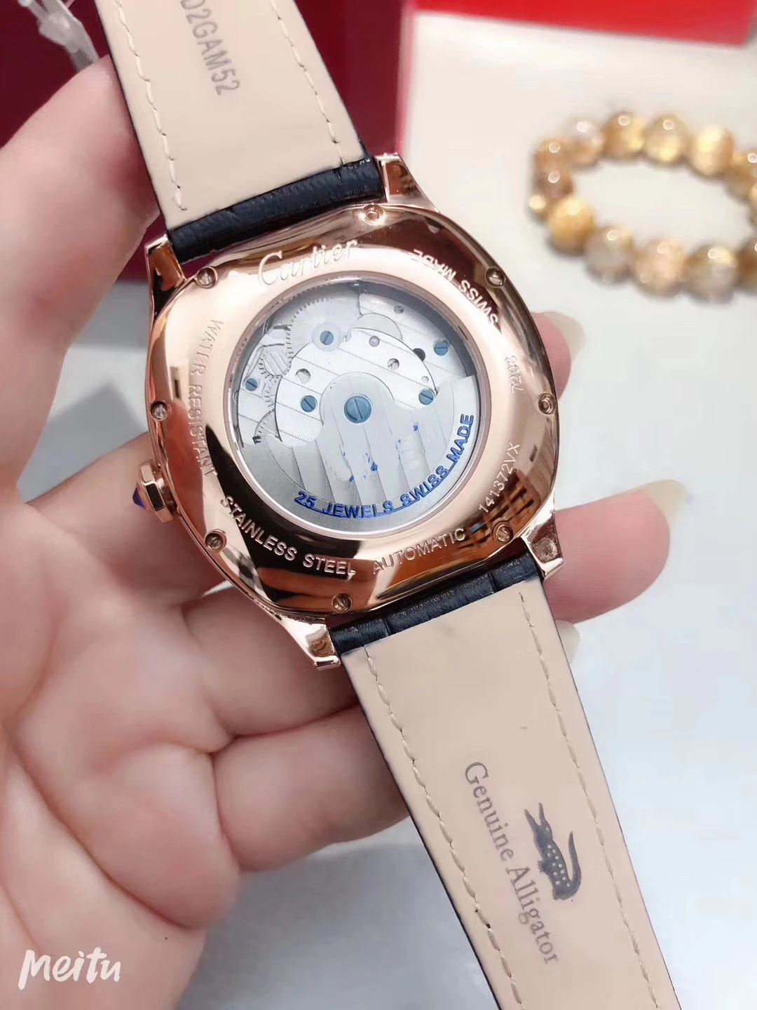 

Classic New Men Automatic Mechanical Sapphire Stainless Steel Rose Gold Black Brown Leather Luminous Rome Tourbillion Watch