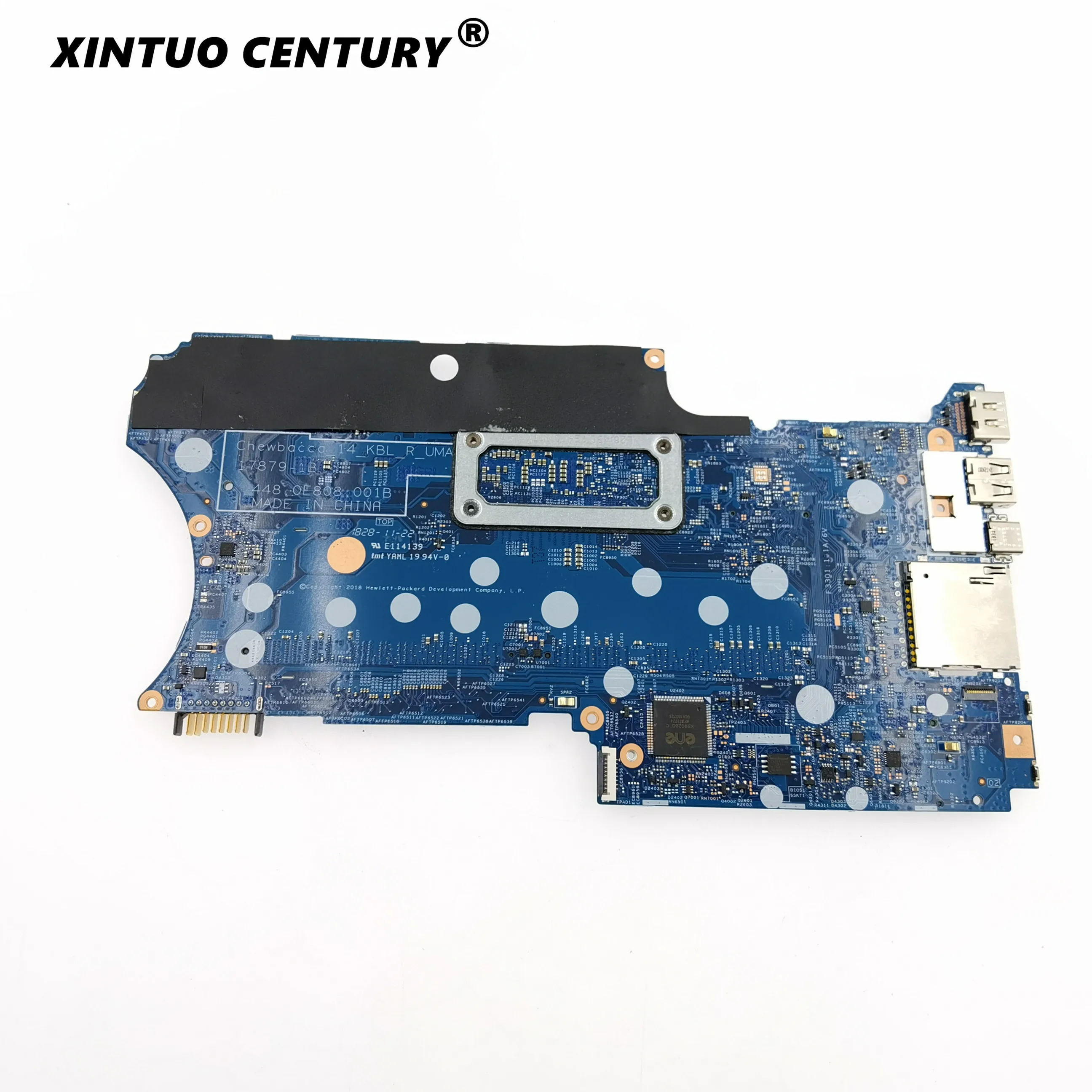 Verkaufen Für HP PAVILION X360 14-CD 14M-CD Laptop Motherboard SR3W0 I3-8130u Mit L18175-601 448,0 E 808,001 B DDR4 MB 100% Getestet