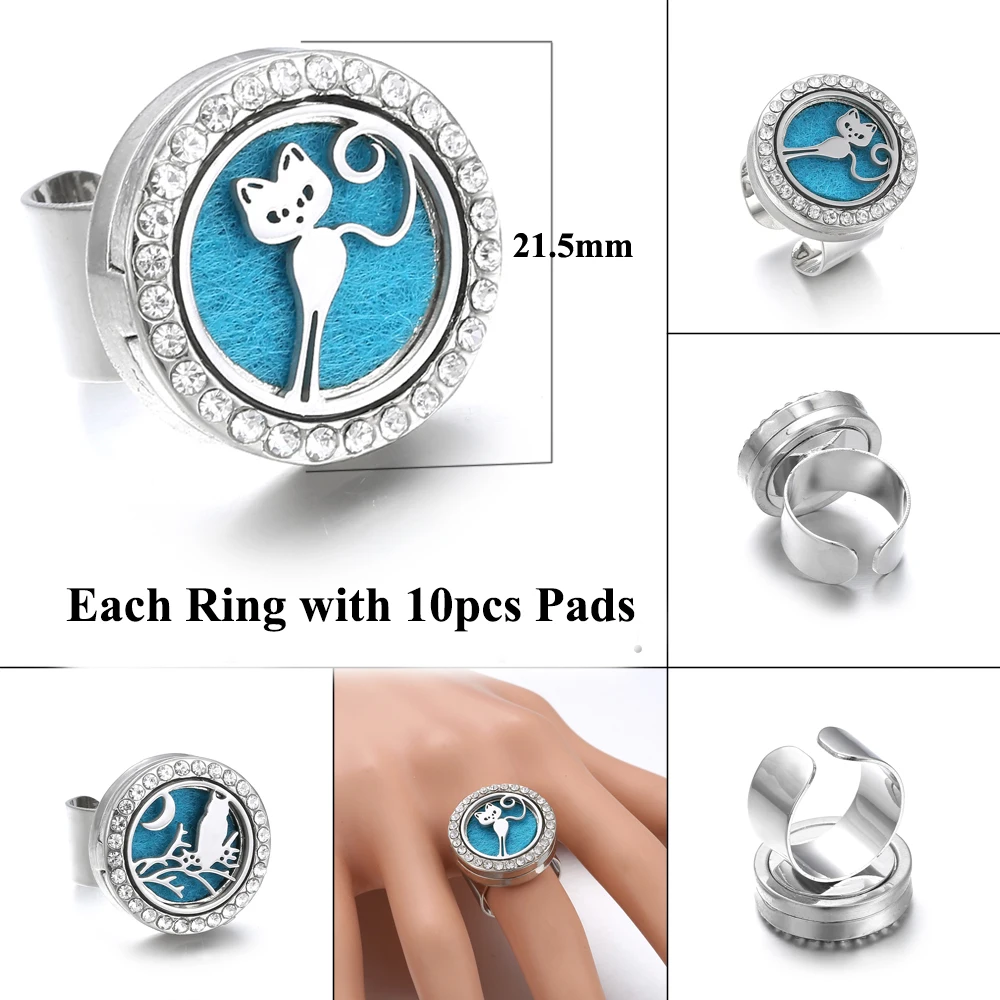 2019 Новая мода Дерево жизни полый Регулируемый ароматерапия медальон Кристальное