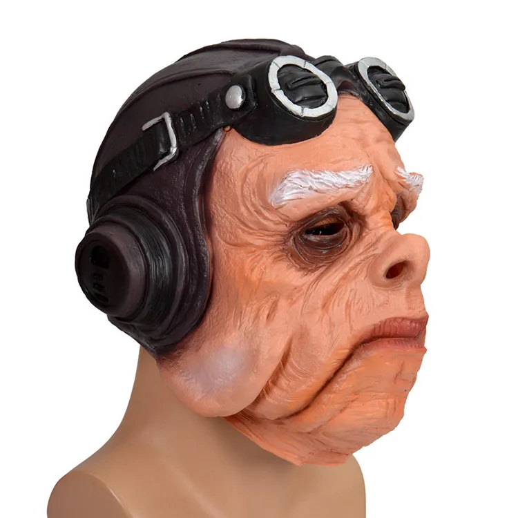 Звездные войны мандалорианская маска Ugnaught латексная для лица Хэллоуин опорный