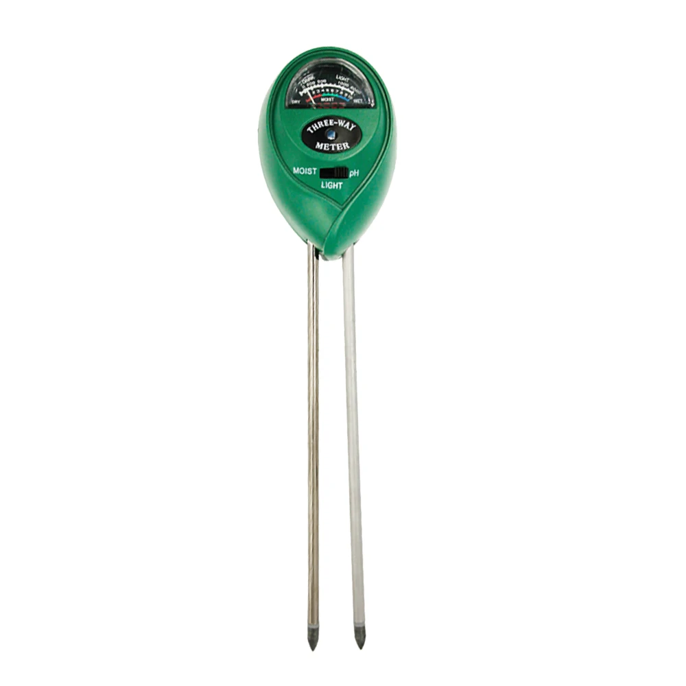 

3 in 1 Soil Tester Soil Moisture Monitor Acidity Humidity Instrument Sunlight Intensity Measure Analyser For Gardening Plants