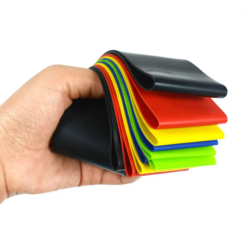 5 Level Fitness Resistance Bands 10-50LBS High Strength Training Rubber Loops Elastic Bands Customized for Men Workout Equipment
