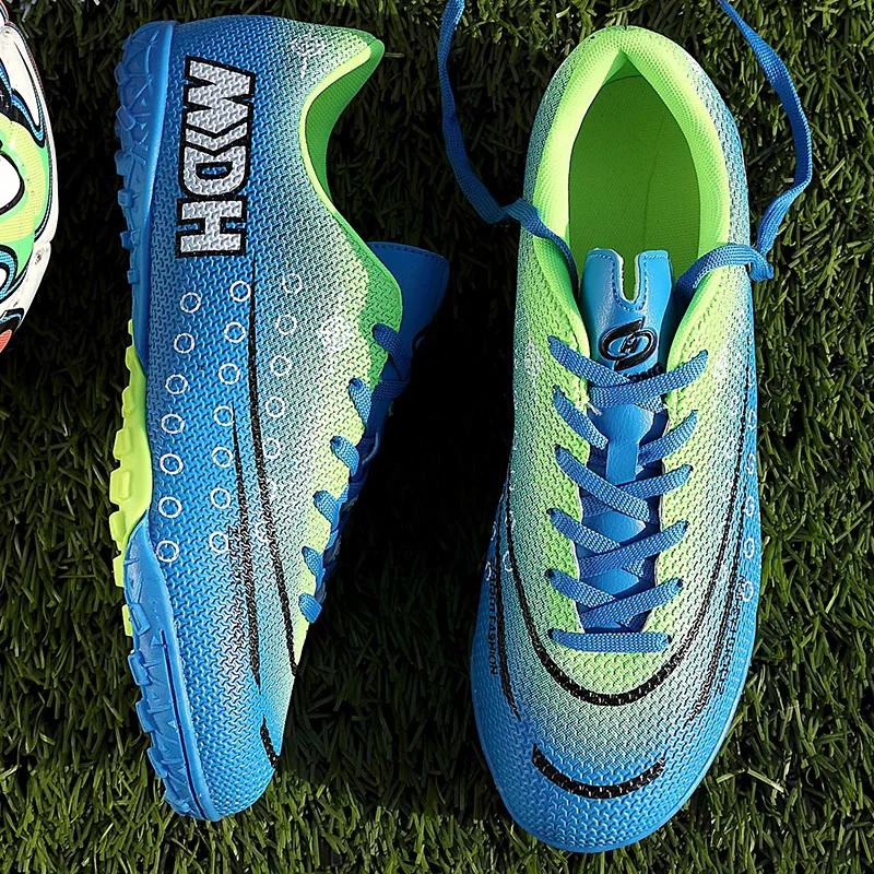 Мужские футбольные бутсы для газона помещений кроссовки chaussure de foot boots crampon Football
