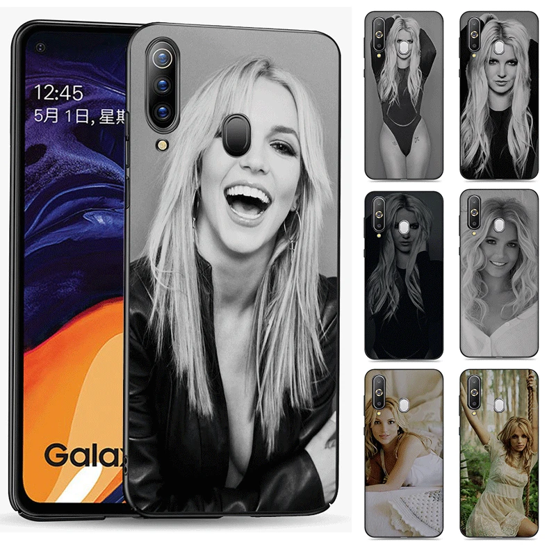 Desxz samsung J6 A70 A60 A50 A40 A20 A30 A10 A7 A6 A5 A3 A8 A9 Черный силиконовый чехол для телефона