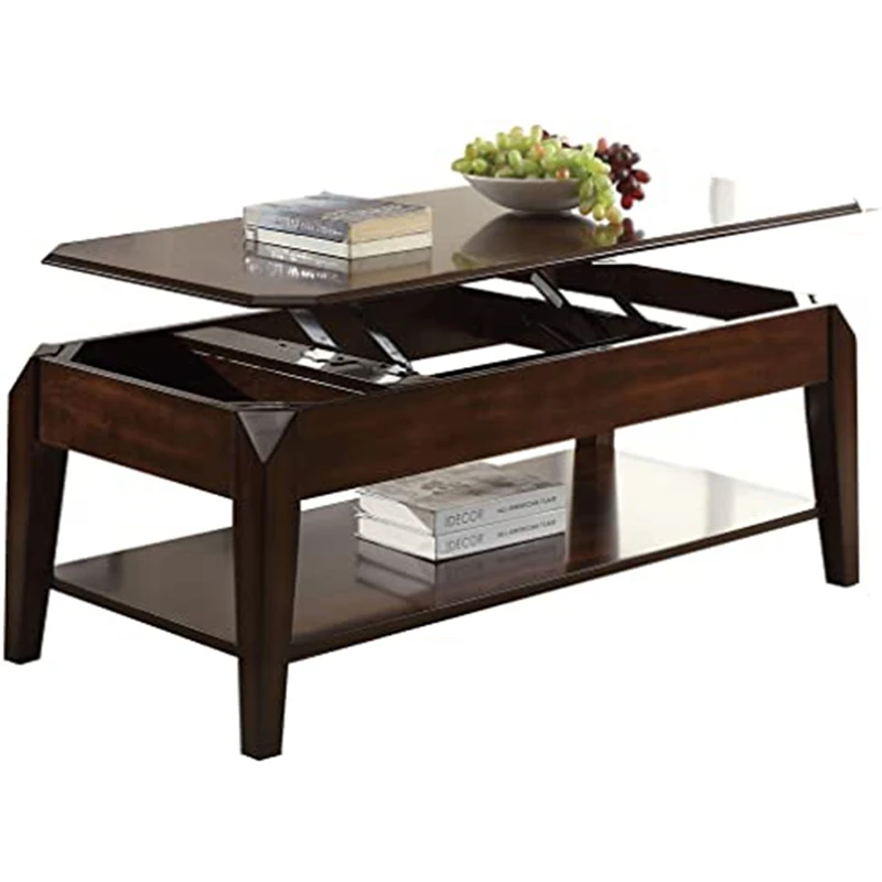 

Компактный журнальный столик Tatami, деревянный японский чайный столик для гостиной