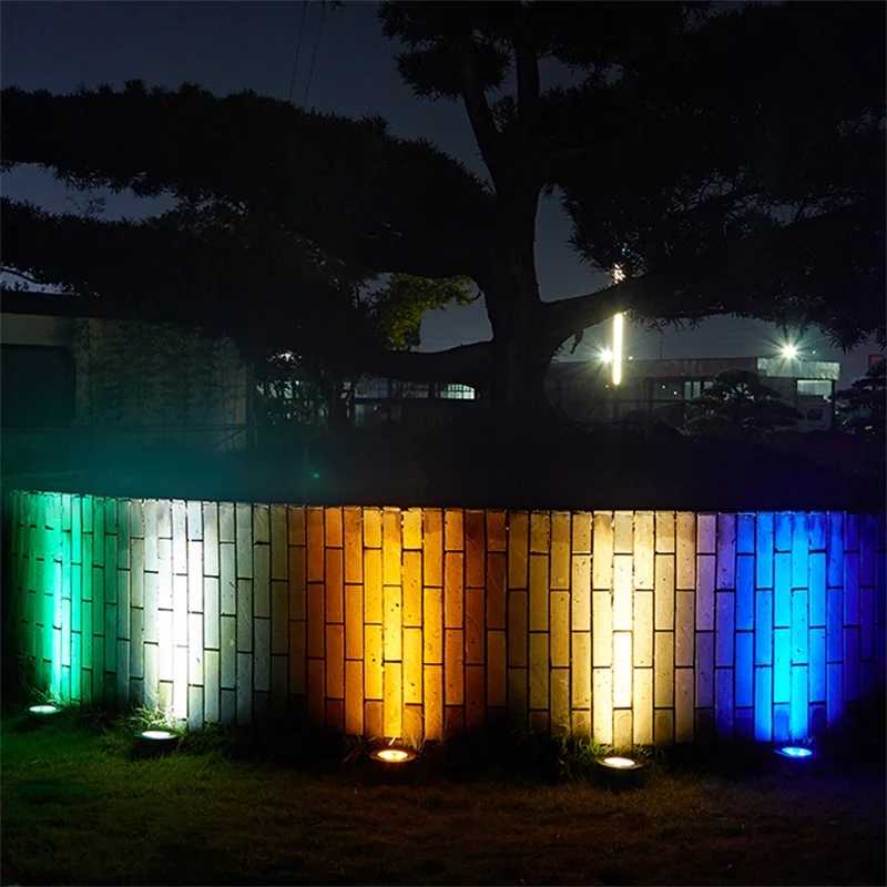 RGB-светодиодный подземный светильник 6 Вт 10 IP67 водонепроницаемый | Освещение