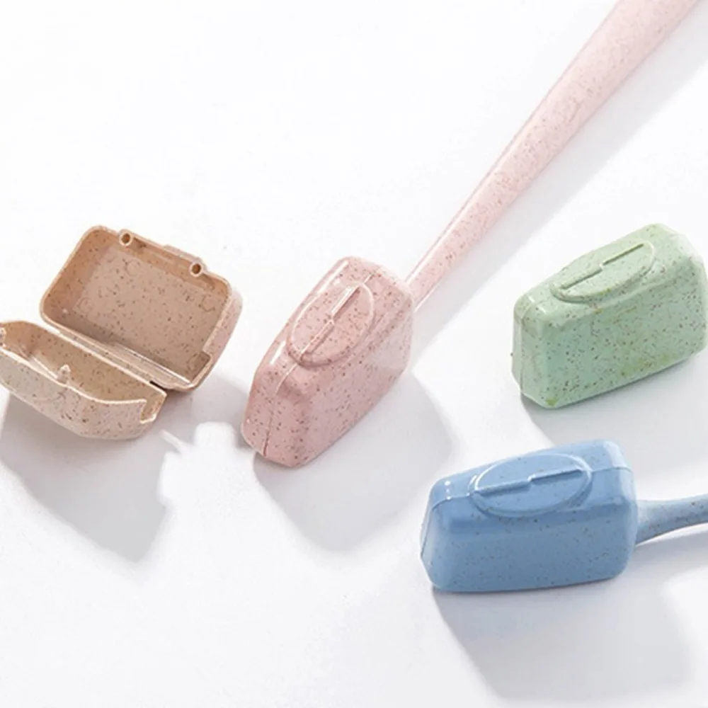 4 кисть для ПК чехол путешествия зубная щетка крышка головки защитные колпачки