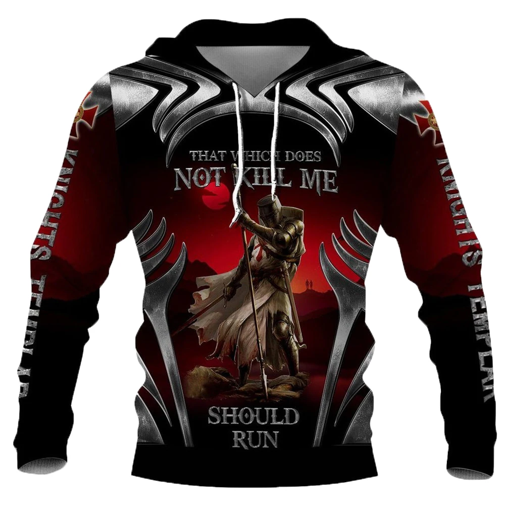 

CLOOCL Knights Templar Series Hoodies Newest Design Pullovers Casual Men Clothing Women Pockets Harajuku Sweatshirts