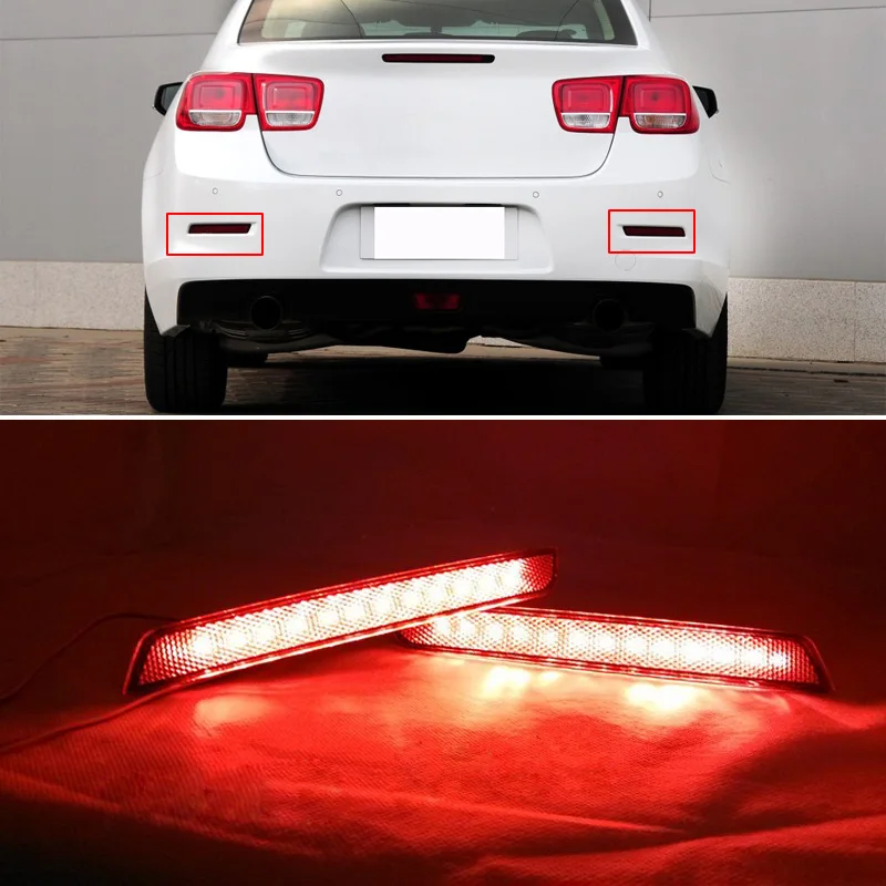 CAPQX 1 пара ремонт светодиодный стоп сигнал светильник для Chevrolet Malibu 2012 2015 заднего