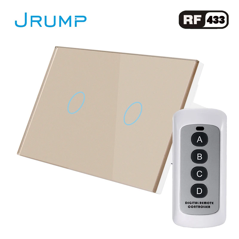 Дистанционный сенсорный выключатель Jrump стандарт США настенный светильник