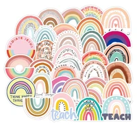 50pcs rainbow bridge cartoon stickers for girl children toys on the laptop fridge phone skateboard suitcase decals sticker f5