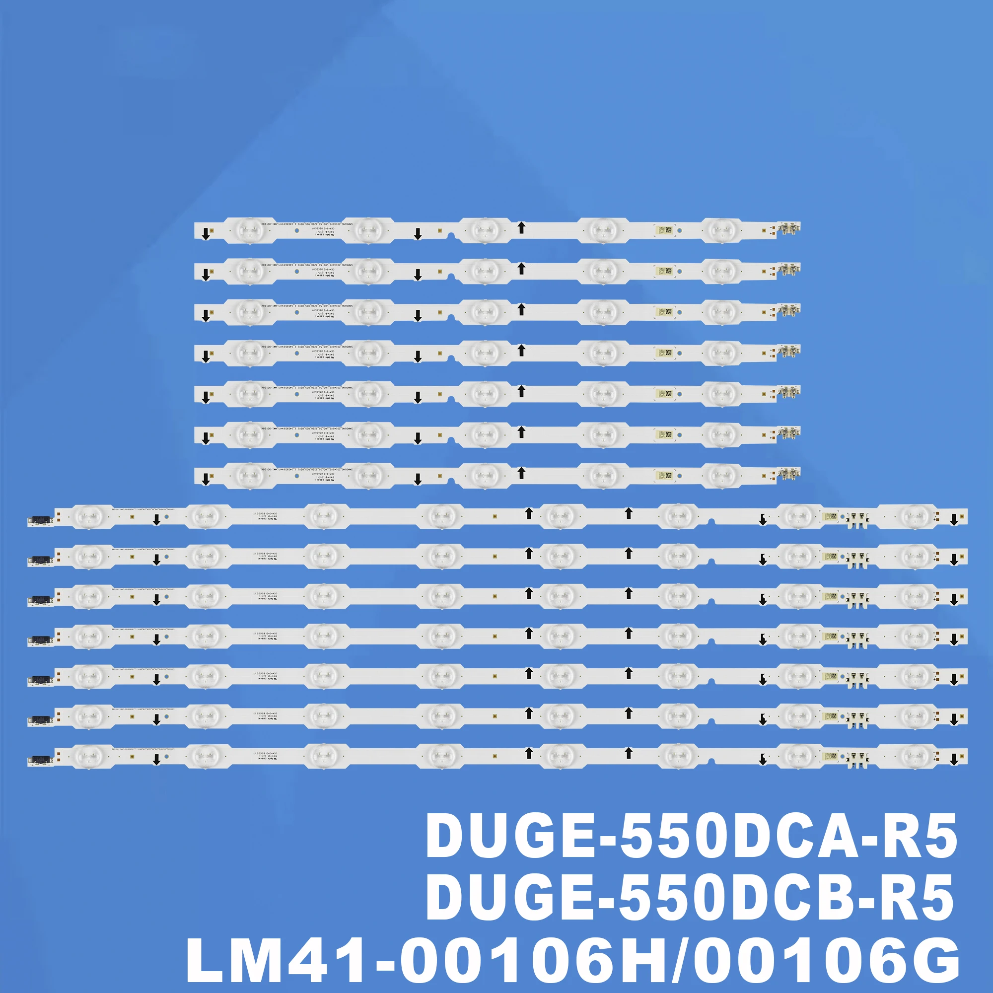 Светодиодная подсветка полосы 13 светодиоды для SamSung 55 дюймов ТВ UE55HU6900U UE55HU7000U