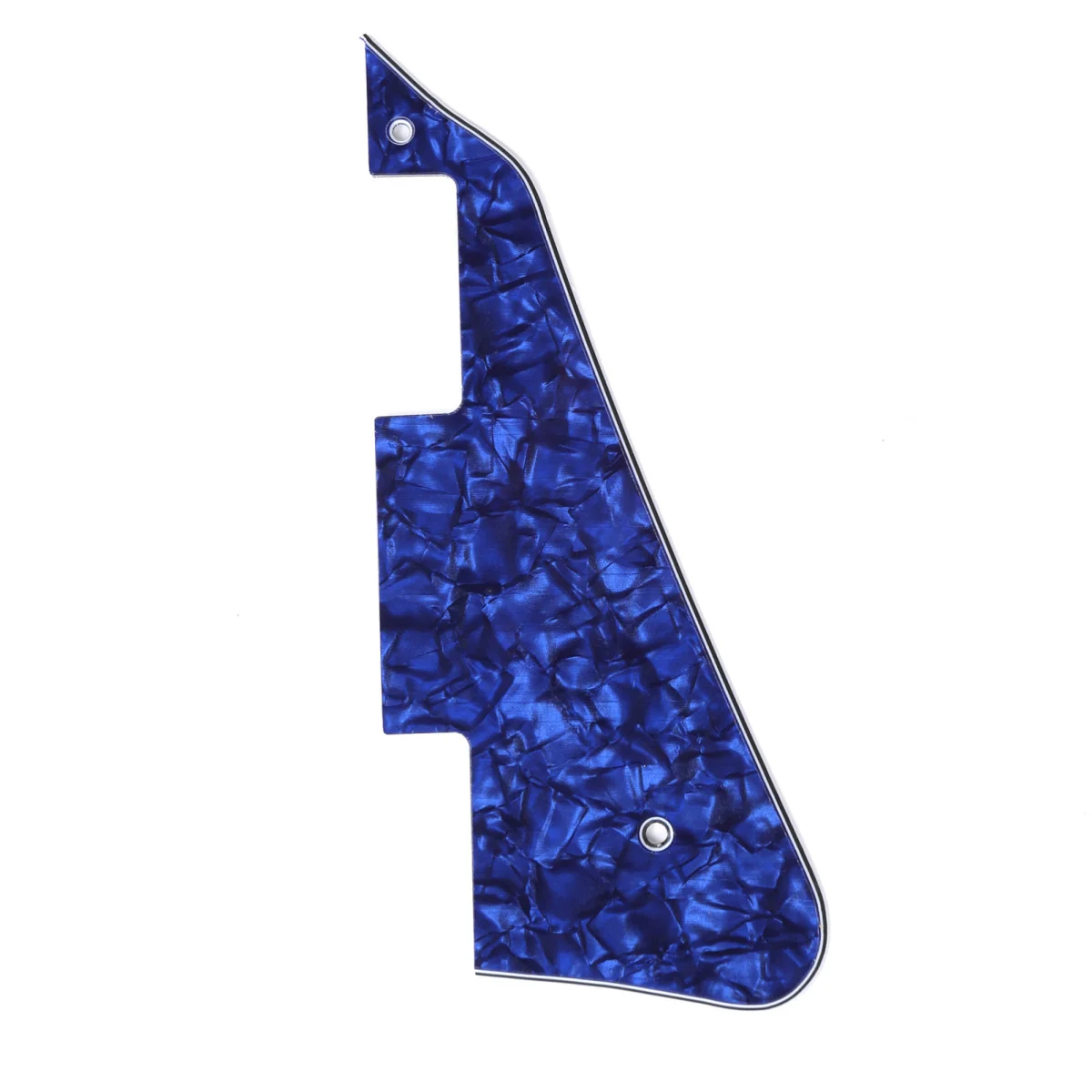 Электрогитара Musiclily Pickguard для Gibson Les Paul в современном стиле 4 слойная синяя