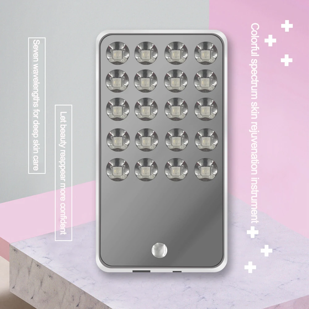 Wakeforyou профессиональная фотонная PDT светодиодная маска для лица 7 цветов лечение