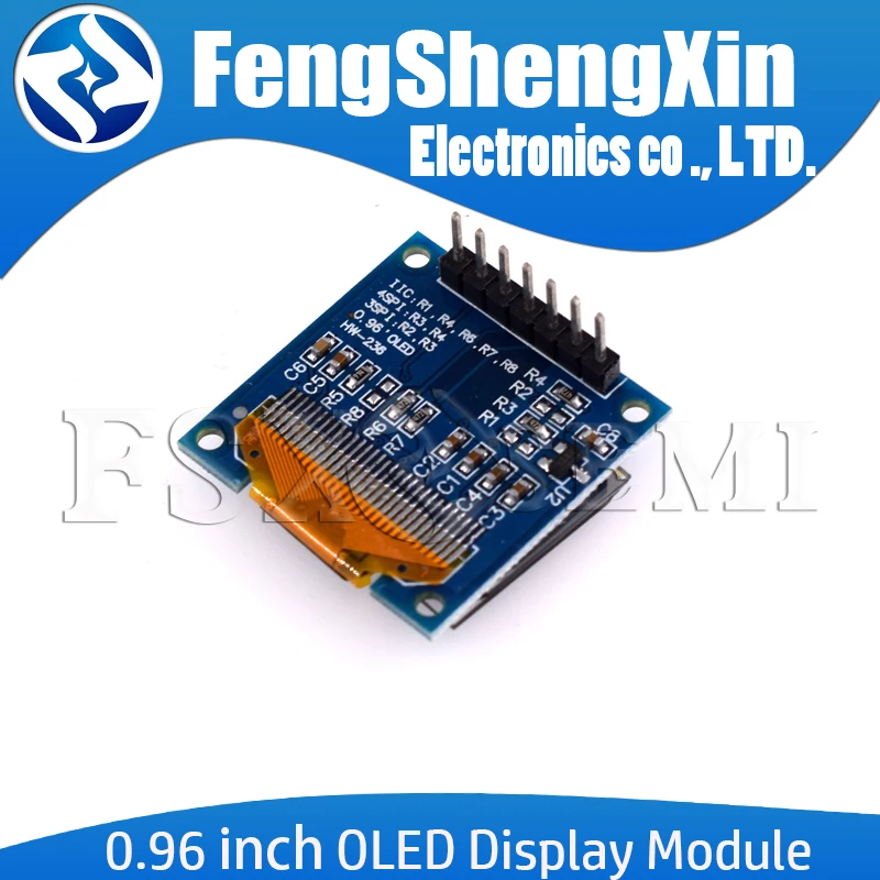 0 96 дюйма 128*64 oled IIC последовательный белый OLED-дисплей модуль 128X64 I2C SSD1306 12864 плата с